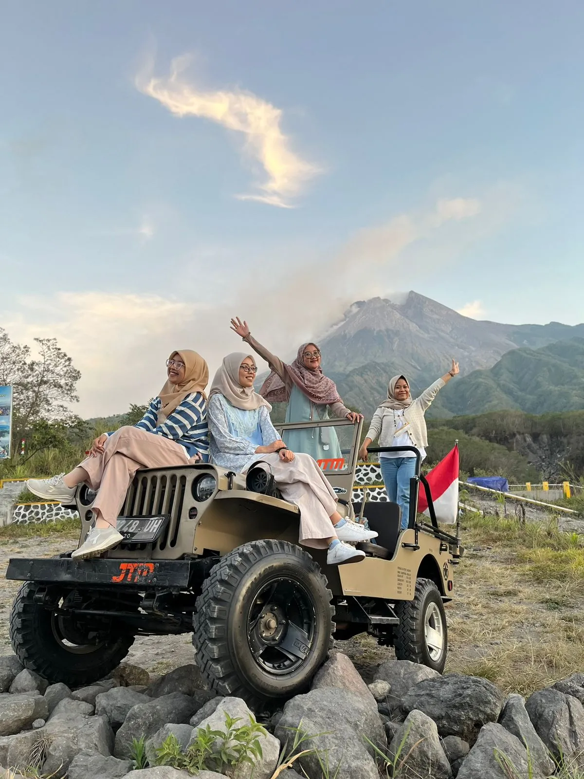 Rasakan Sensasi Off-Road di Kaki Gunung Merapi
